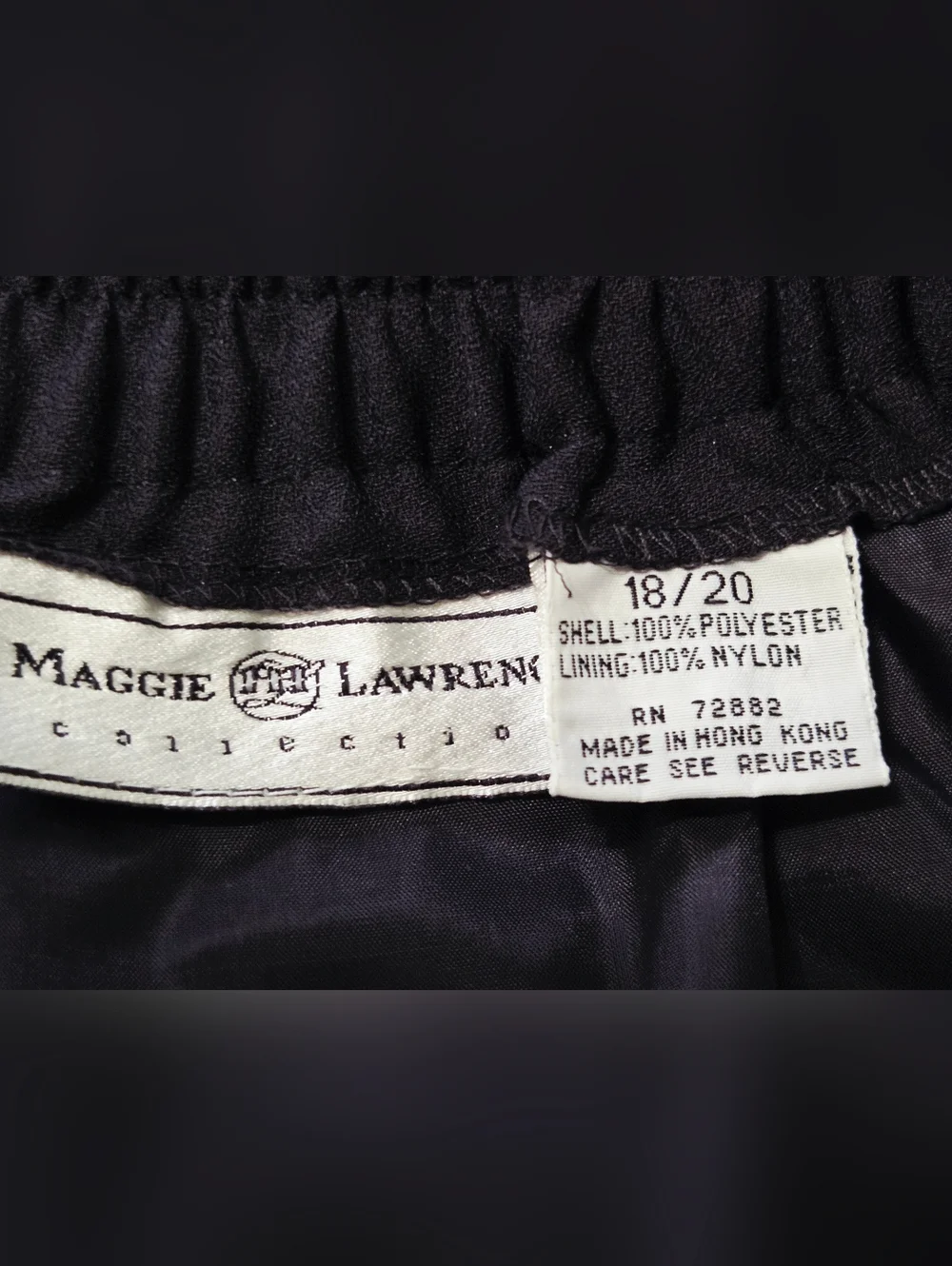 Maggie Lawerence Faux Wrap Skirt.